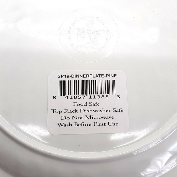 NWT Simply Southern Pineapple Dinnerware Set - Picture 8 of 8